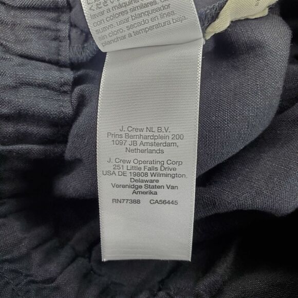 Madewell Linen-Blend Pull-On Paperbag Shorts Size M - Picture 11 of 12